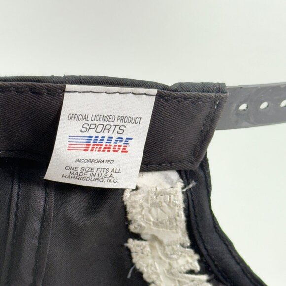 Dale Earnhardt 6-Time Winston Cup Champion Snapback Hat Black 3 USA Authentic - Picture 9 of 9